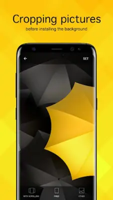 Yellow Wallpapers 4K android App screenshot 2